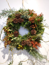 Load image into Gallery viewer, Sustainable Holiday Wreath