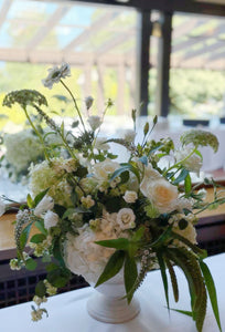 Classic White Vase Arrangment