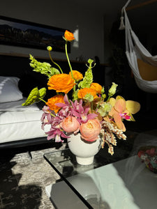 Low Vase Arrangement