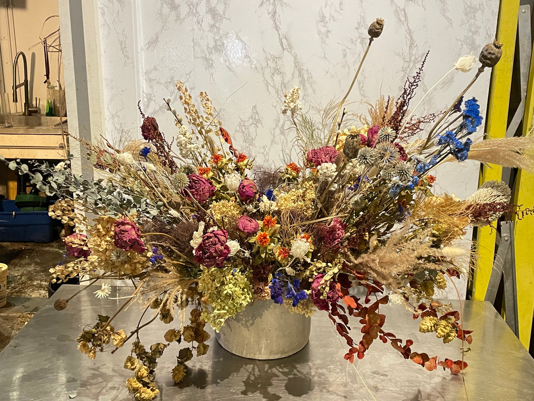 Dried & Preserved Florals Vase Arrangements