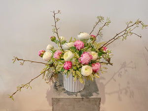 Low Vase Arrangement