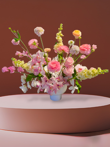 Grand Modern Ikabana Vase Arrangement