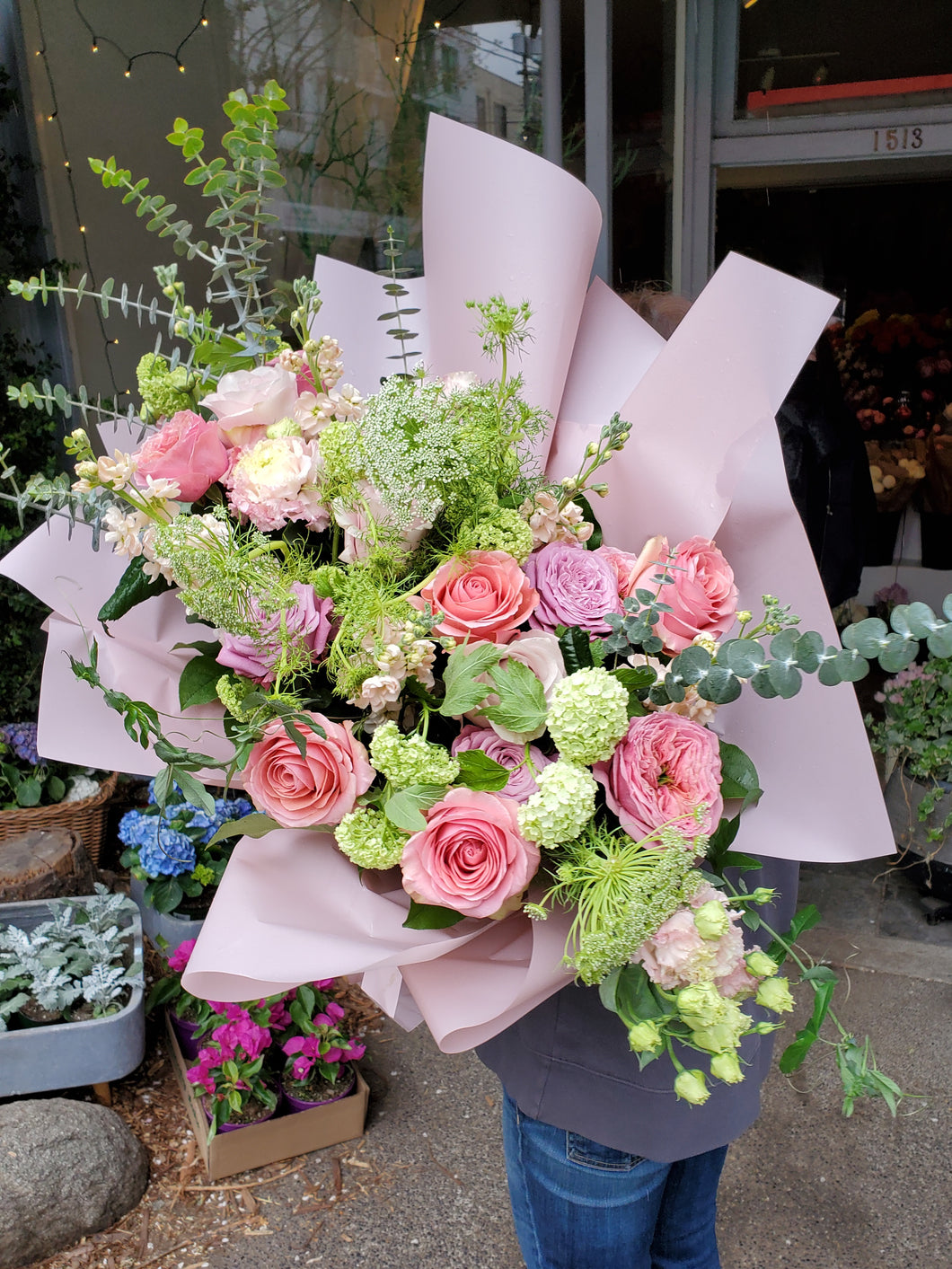 GIF Luxe Pink Bouquet