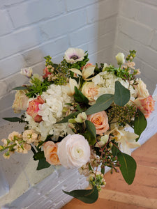 Romantic Valentine's Pedestal Arrangement