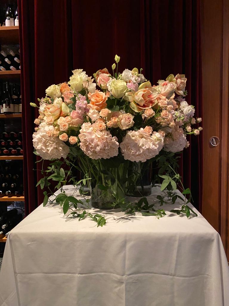 Romantic Garden Vase Arrangement