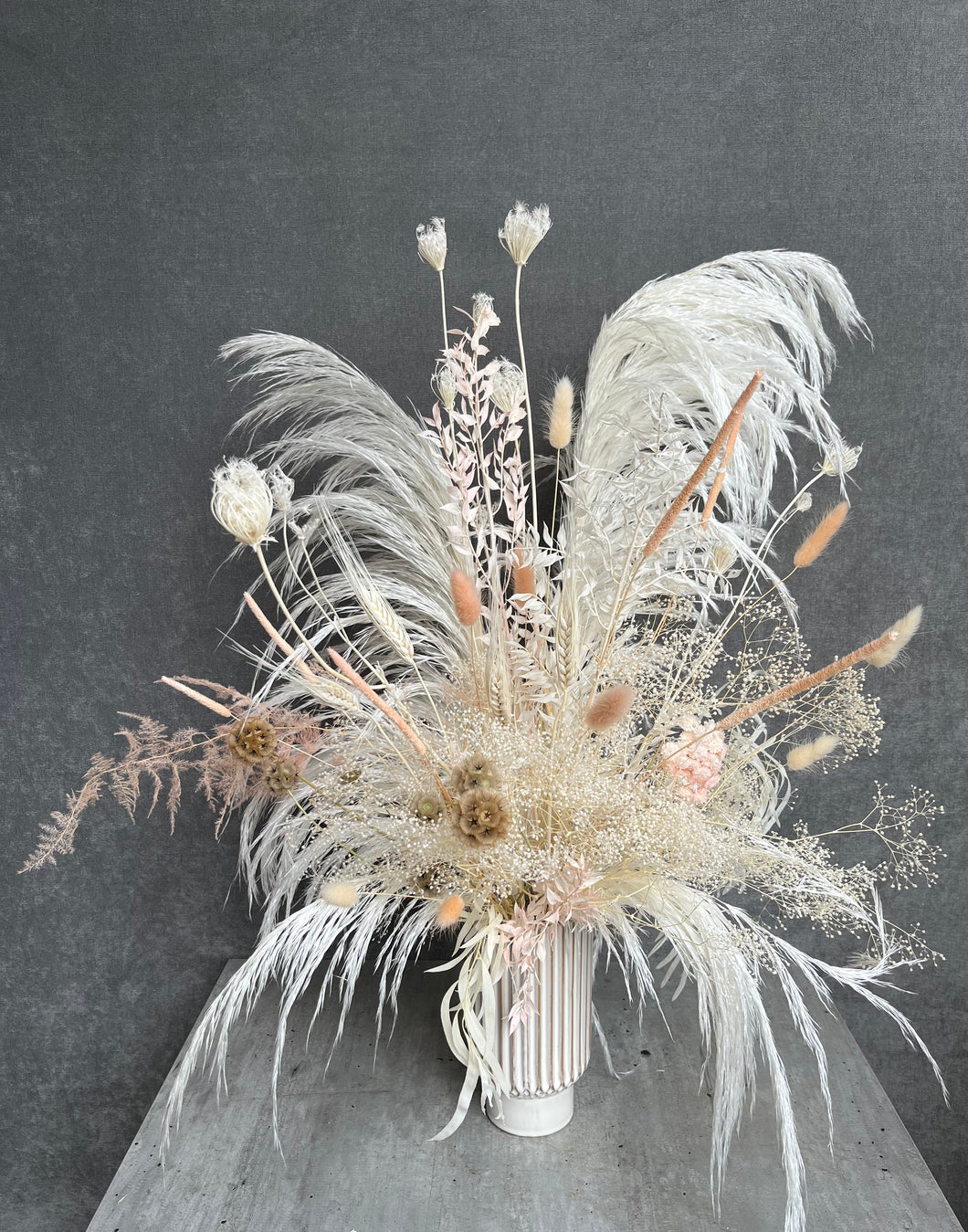 Dried & Preserved Florals Vase Arrangements