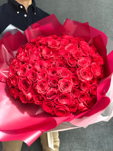 99 Stem Rose Bouquet